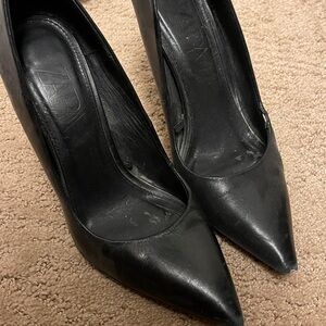 Zara Classic Black Heels for Women